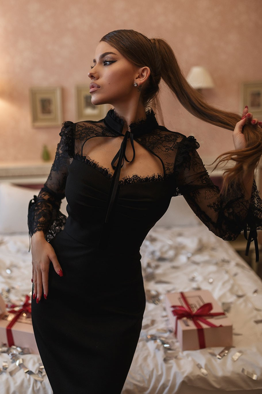 IMG_6774 copy_edited_edited Dress with lace and contrasting ribbon