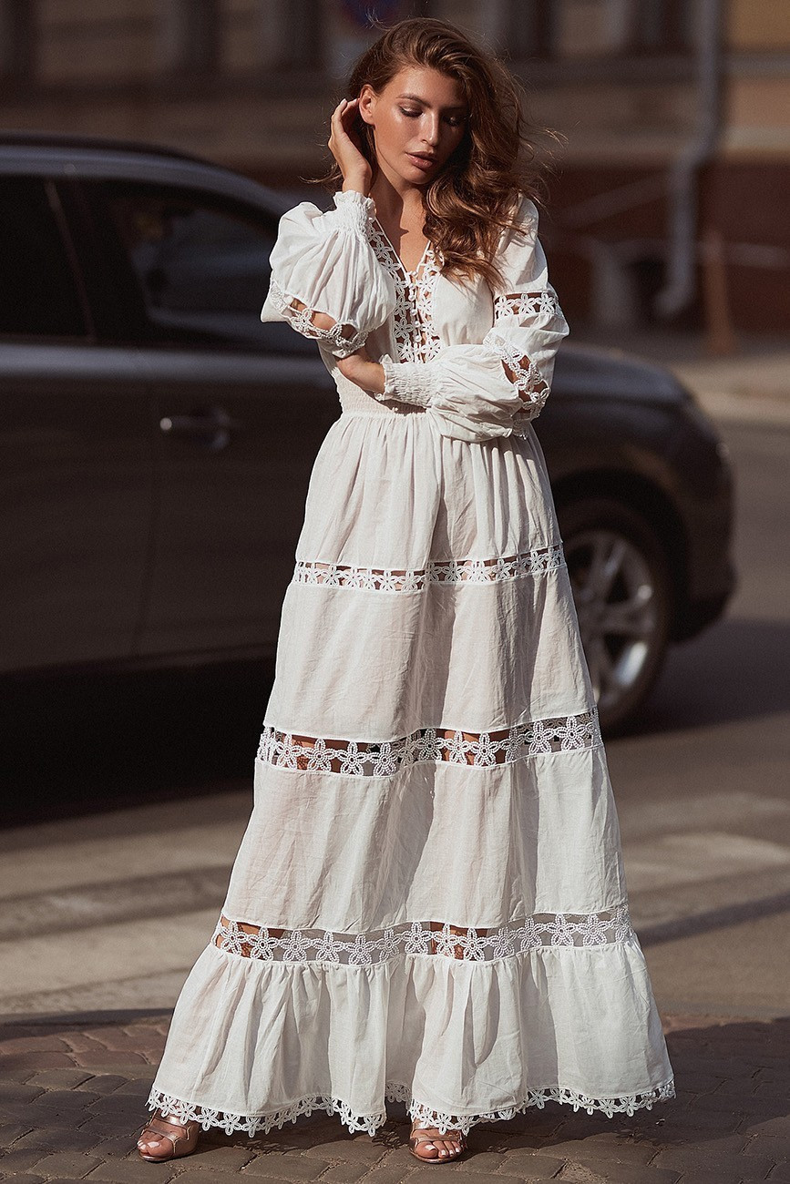 img-6212-3 Плаття в підлогу з мереживом ромашки