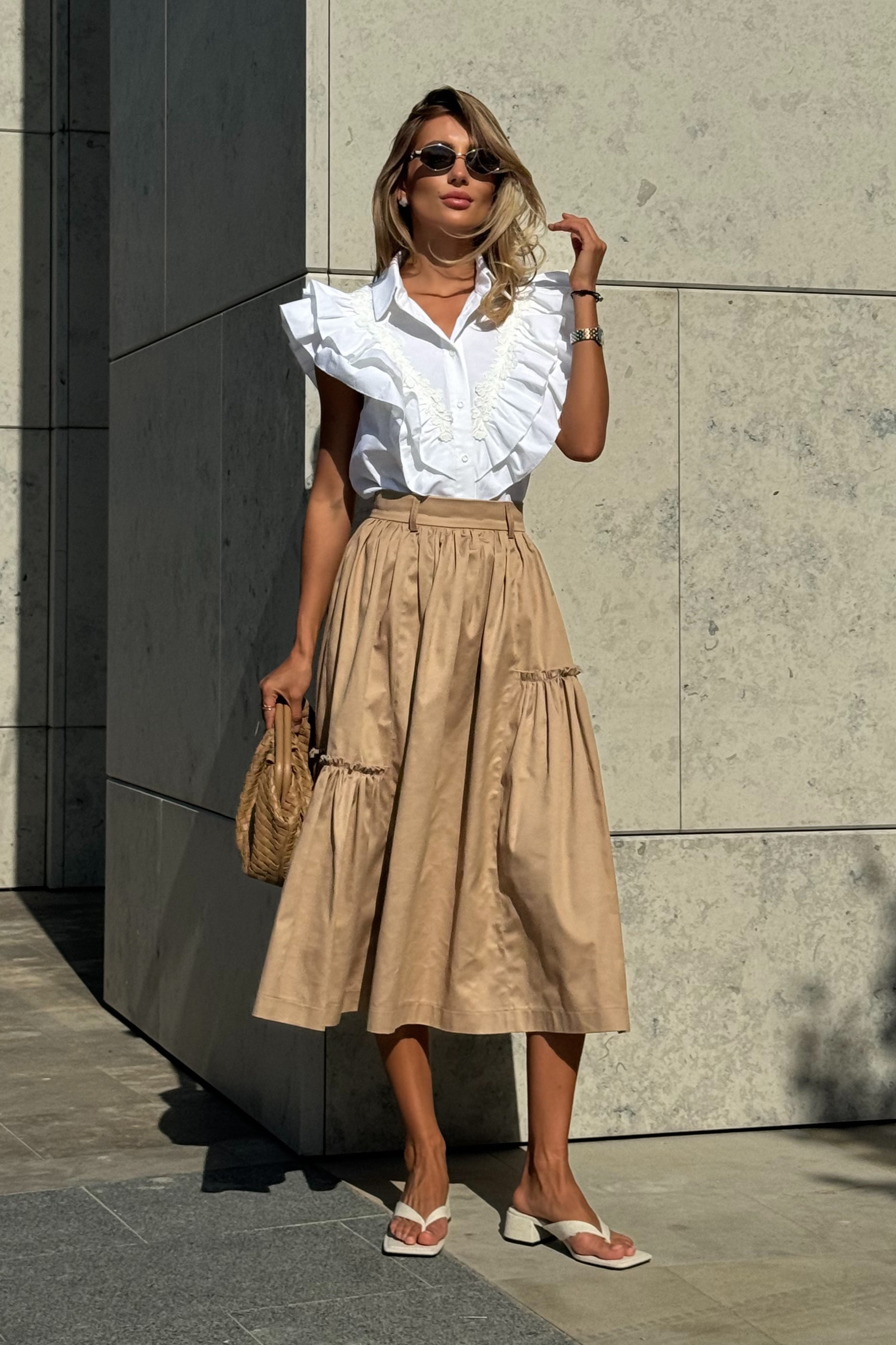 IMG_8933-2 Asymmetrical full cotton skirt