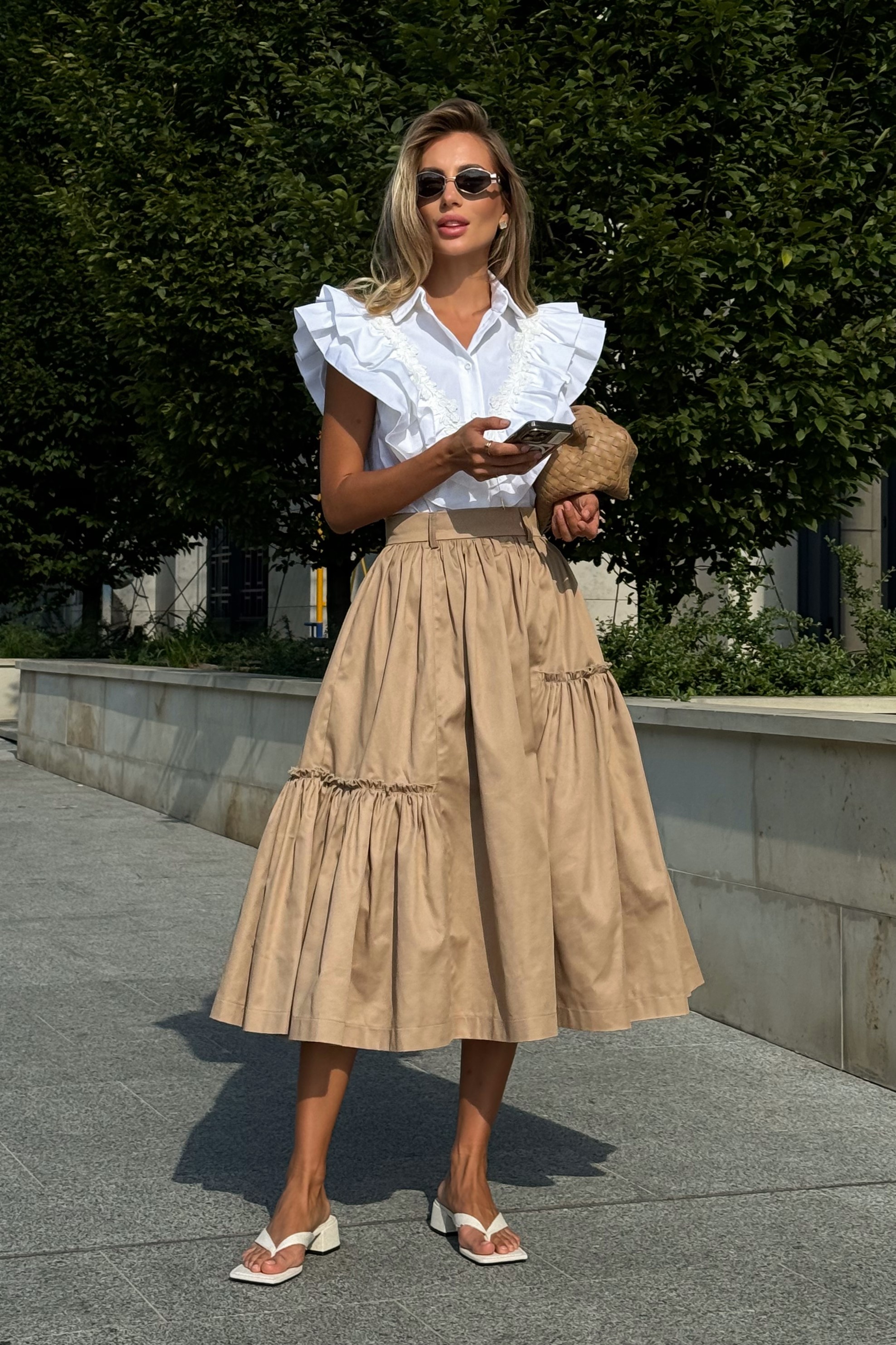 IMG_8947-2 Asymmetrical full cotton skirt