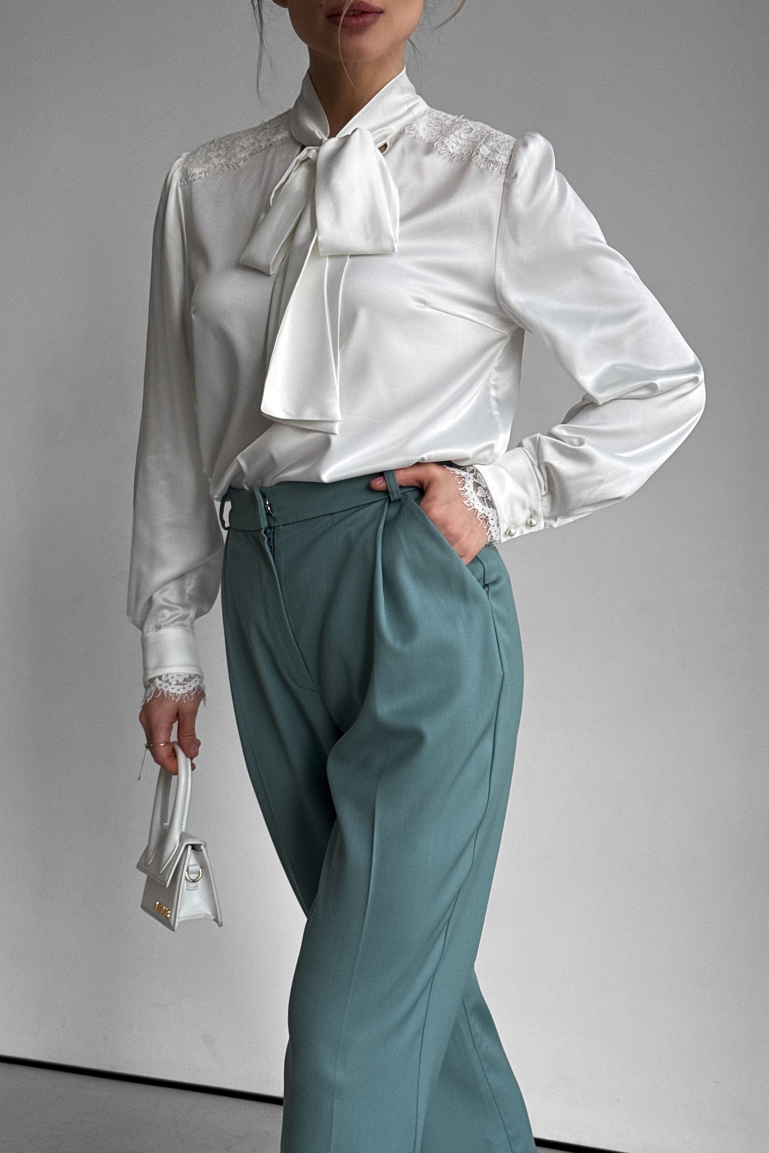 IMG_6914-2 Silk blouse with bow and lace