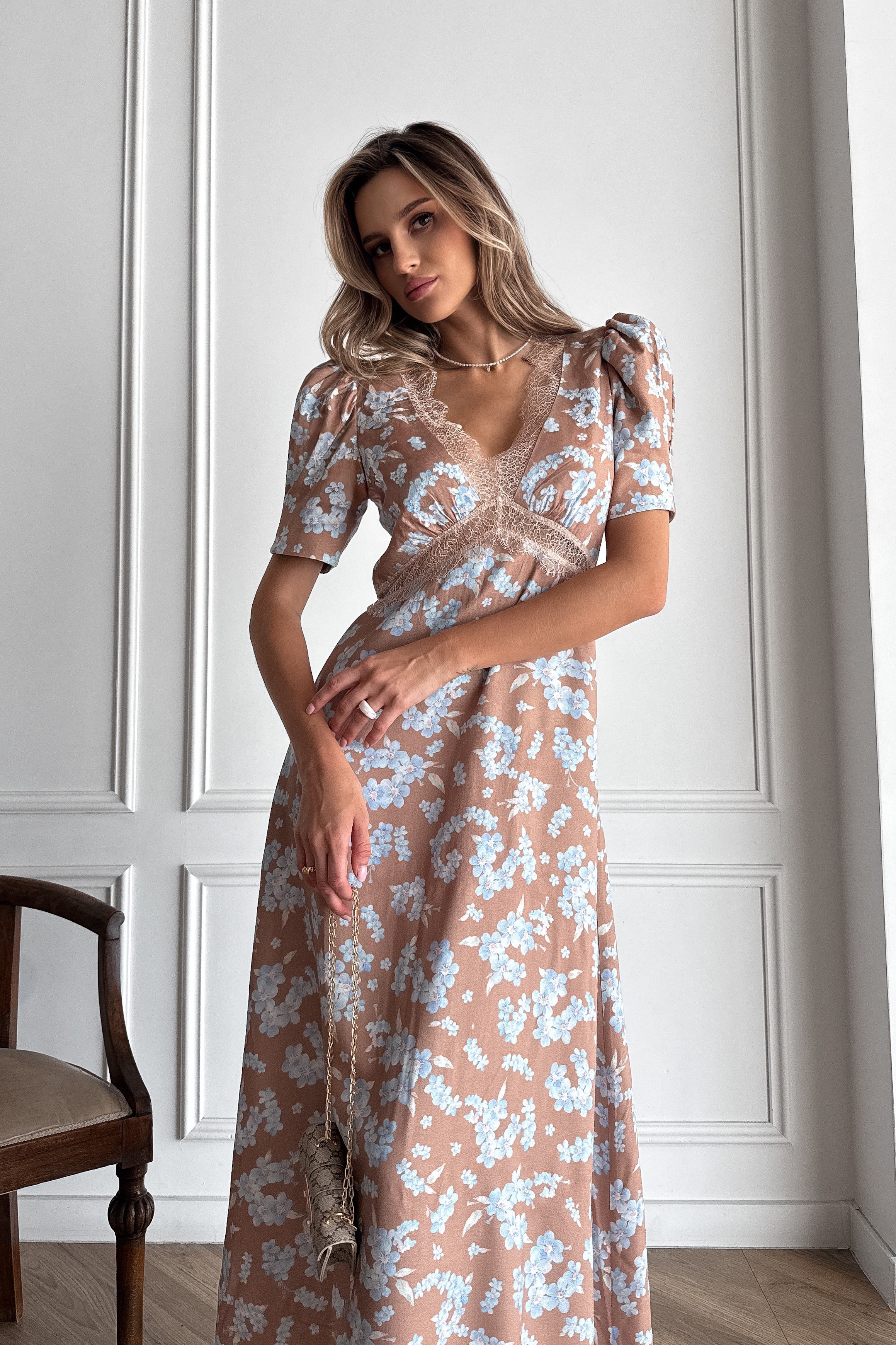 IMG_0376-2 Italian viscose midi dress with lantern sleeves and lace