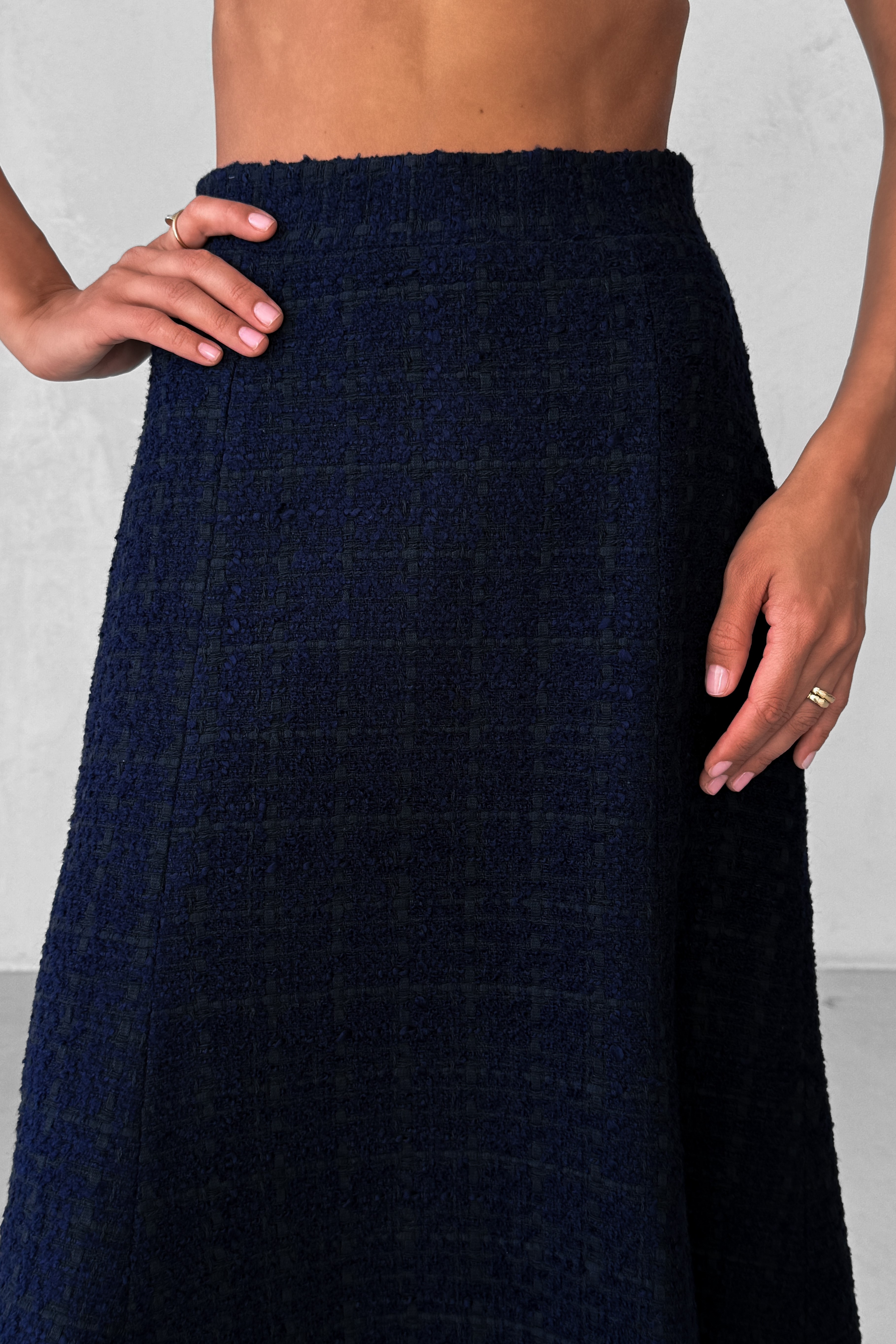 IMG_9299-2 Tweed two-piece suit: asymmetrical jacket and godet skirt